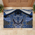 Aotearoa Iwi Ngati Tuwharetoa Rubber Doormat Maori Kowhaiwhai Pattern