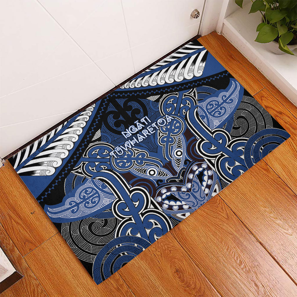 Aotearoa Iwi Ngati Tuwharetoa Rubber Doormat Maori Kowhaiwhai Pattern