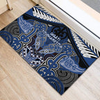 Aotearoa Iwi Ngati Tuwharetoa Rubber Doormat Maori Kowhaiwhai Pattern