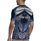 Aotearoa Iwi Ngati Tuwharetoa Personalised Rugby Jersey Maori Kowhaiwhai Pattern