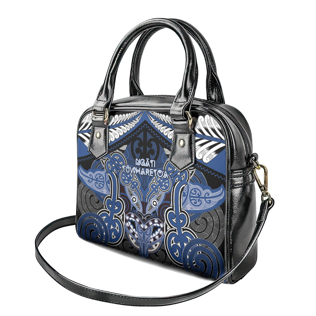 Aotearoa Iwi Ngati Tuwharetoa Shoulder Handbag Maori Kowhaiwhai Pattern