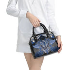 Aotearoa Iwi Ngati Tuwharetoa Shoulder Handbag Maori Kowhaiwhai Pattern