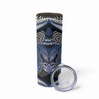 Aotearoa Iwi Ngati Tuwharetoa Personalised Skinny Tumbler Maori Kowhaiwhai Pattern