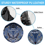 Aotearoa Iwi Ngati Tuwharetoa Spare Tire Cover Maori Kowhaiwhai Pattern