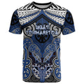 Aotearoa Iwi Ngati Tuwharetoa Personalised T Shirt Maori Kowhaiwhai Pattern
