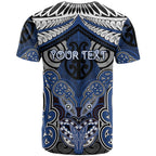 Aotearoa Iwi Ngati Tuwharetoa Personalised T Shirt Maori Kowhaiwhai Pattern
