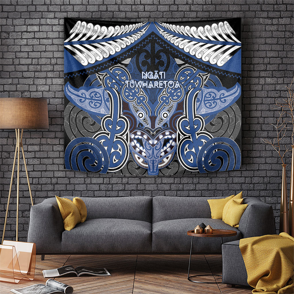 Aotearoa Iwi Ngati Tuwharetoa Tapestry Maori Kowhaiwhai Pattern