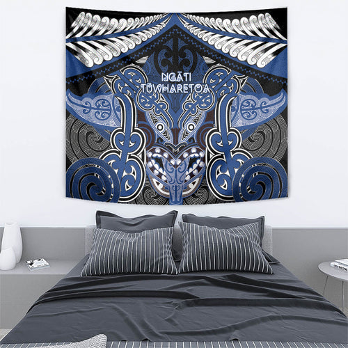 Aotearoa Iwi Ngati Tuwharetoa Tapestry Maori Kowhaiwhai Pattern