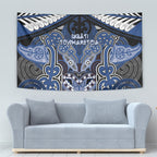 Aotearoa Iwi Ngati Tuwharetoa Tapestry Maori Kowhaiwhai Pattern
