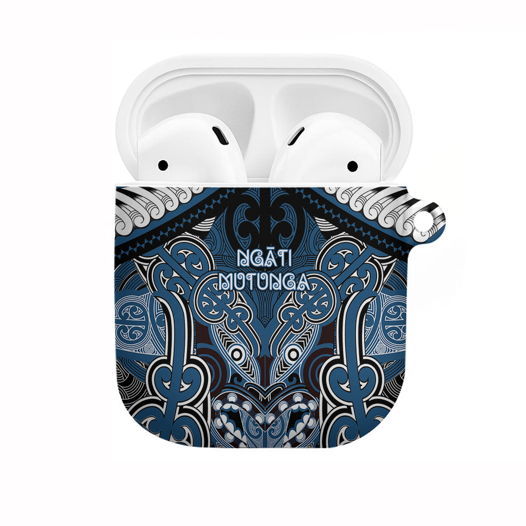 Aotearoa Iwi Ngati Mutunga AirPods Case Maori Kowhaiwhai Pattern
