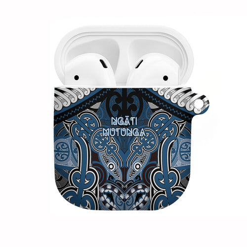 Aotearoa Iwi Ngati Mutunga AirPods Case Maori Kowhaiwhai Pattern
