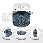 Aotearoa Iwi Ngati Mutunga AirPods Case Maori Kowhaiwhai Pattern