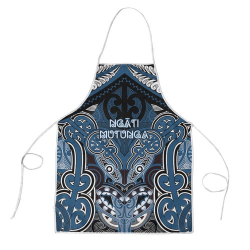 Aotearoa Iwi Ngati Mutunga Apron Maori Kowhaiwhai Pattern
