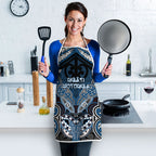 Aotearoa Iwi Ngati Mutunga Apron Maori Kowhaiwhai Pattern