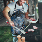 Aotearoa Iwi Ngati Mutunga Apron Maori Kowhaiwhai Pattern