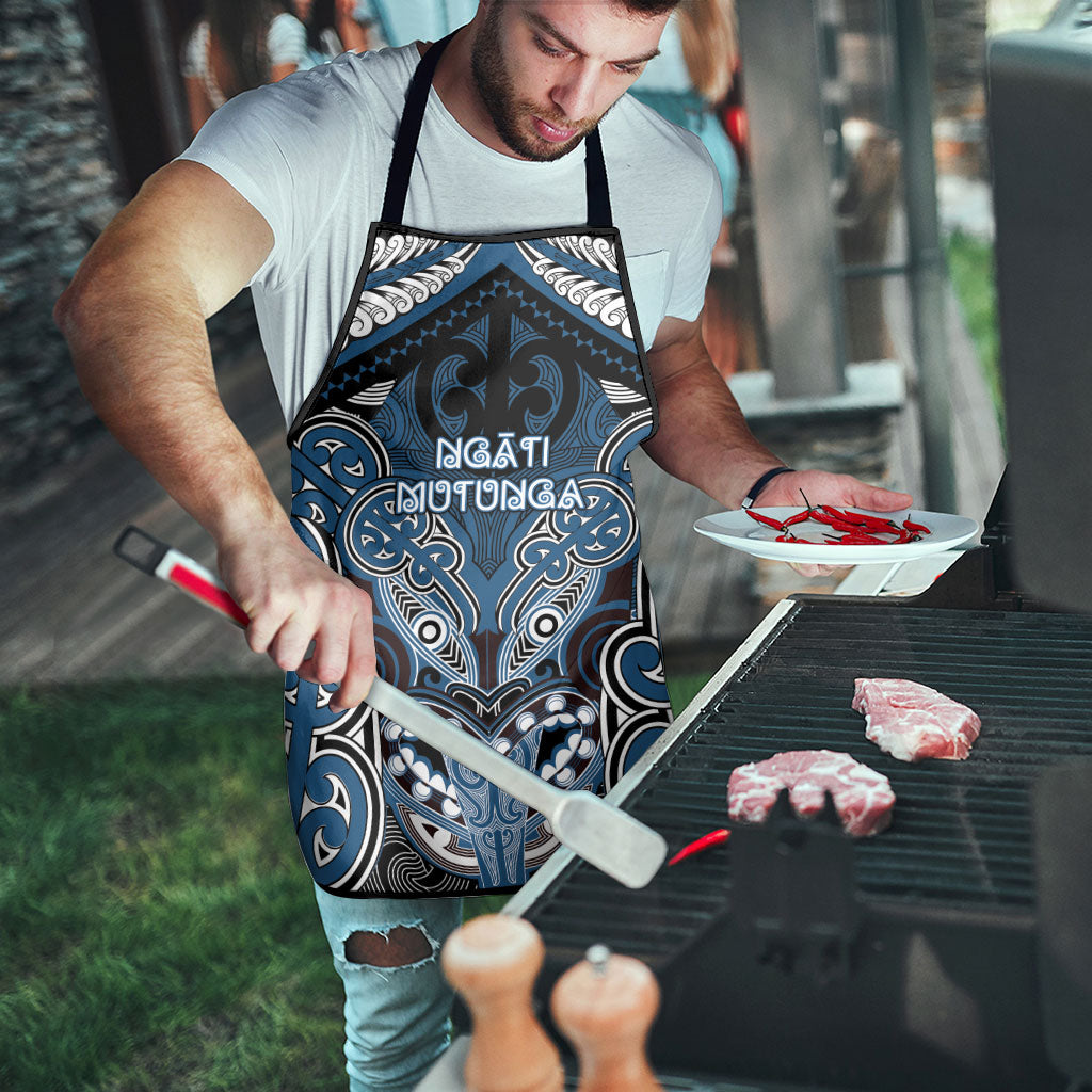 Aotearoa Iwi Ngati Mutunga Apron Maori Kowhaiwhai Pattern