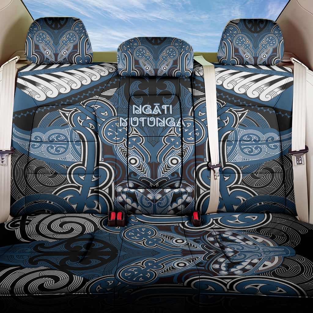 Aotearoa Iwi Ngati Mutunga Back Car Seat Cover Maori Kowhaiwhai Pattern