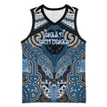 Aotearoa Iwi Ngati Mutunga Personalised Basketball Jersey Maori Kowhaiwhai Pattern