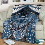 Aotearoa Iwi Ngati Mutunga Blanket Maori Kowhaiwhai Pattern