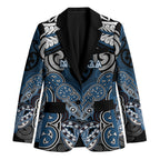Aotearoa Iwi Ngati Mutunga Personalised Blazer Maori Kowhaiwhai Pattern
