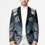 Aotearoa Iwi Ngati Mutunga Personalised Blazer Maori Kowhaiwhai Pattern