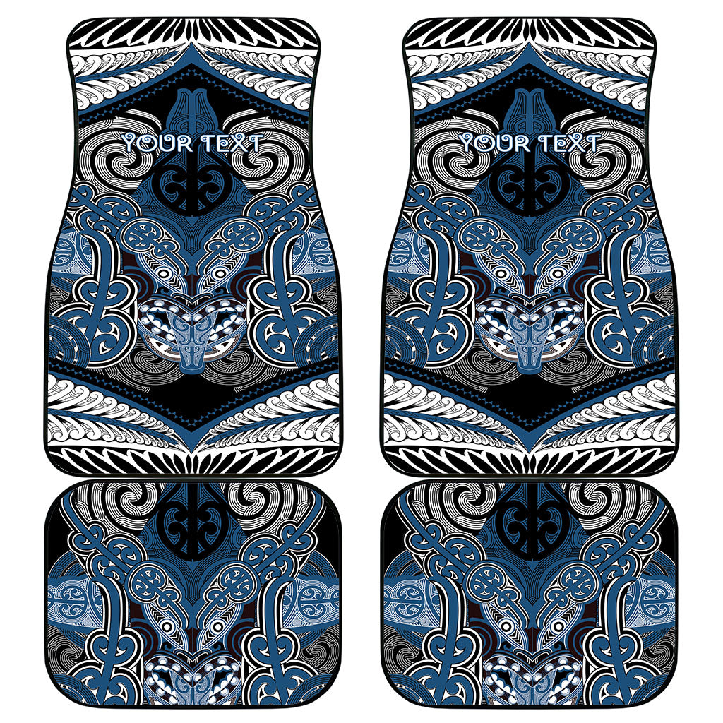 Aotearoa Iwi Ngati Mutunga Personalised Car Mats Maori Kowhaiwhai Pattern