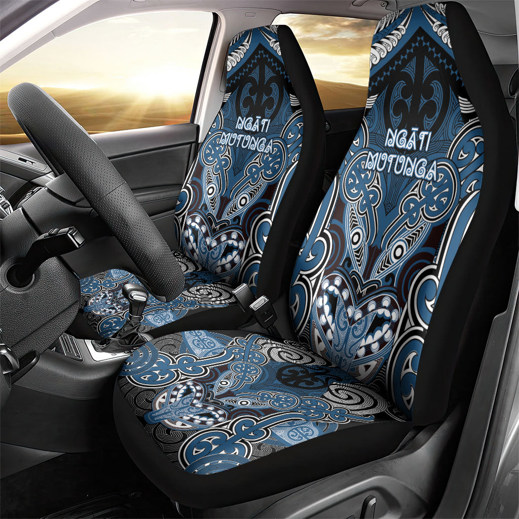 Aotearoa Iwi Ngati Mutunga Car Seat Cover Maori Kowhaiwhai Pattern