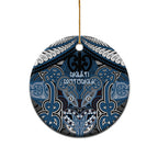 Aotearoa Iwi Ngati Mutunga Personalised Ceramic Ornament Maori Kowhaiwhai Pattern