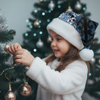Aotearoa Iwi Ngati Mutunga Personalised Christmas Santa Hat Maori Kowhaiwhai Pattern