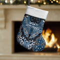 Aotearoa Iwi Ngati Mutunga Personalised Christmas Stocking Maori Kowhaiwhai Pattern
