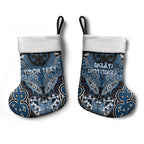 Aotearoa Iwi Ngati Mutunga Personalised Christmas Stocking Maori Kowhaiwhai Pattern