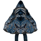 Aotearoa Iwi Ngati Mutunga Personalised Cloak Maori Kowhaiwhai Pattern