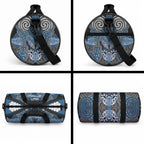 Aotearoa Iwi Ngati Mutunga Duffle Bag Maori Kowhaiwhai Pattern