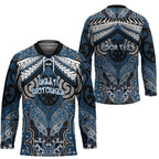 Aotearoa Iwi Ngati Mutunga Personalised Hockey Jersey Maori Kowhaiwhai Pattern