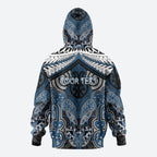 Aotearoa Iwi Ngati Mutunga Personalised Hoodie Maori Kowhaiwhai Pattern