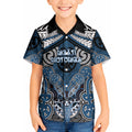 Aotearoa Iwi Ngati Mutunga Personalised Kid Hawaiian Shirt Maori Kowhaiwhai Pattern
