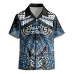 Aotearoa Iwi Ngati Mutunga Personalised Kid Hawaiian Shirt Maori Kowhaiwhai Pattern