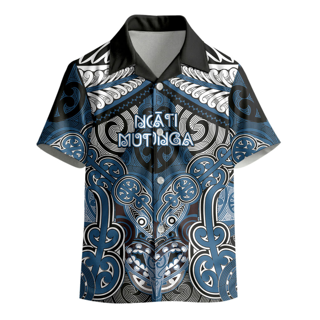 Aotearoa Iwi Ngati Mutunga Personalised Kid Hawaiian Shirt Maori Kowhaiwhai Pattern