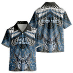 Aotearoa Iwi Ngati Mutunga Personalised Kid Hawaiian Shirt Maori Kowhaiwhai Pattern