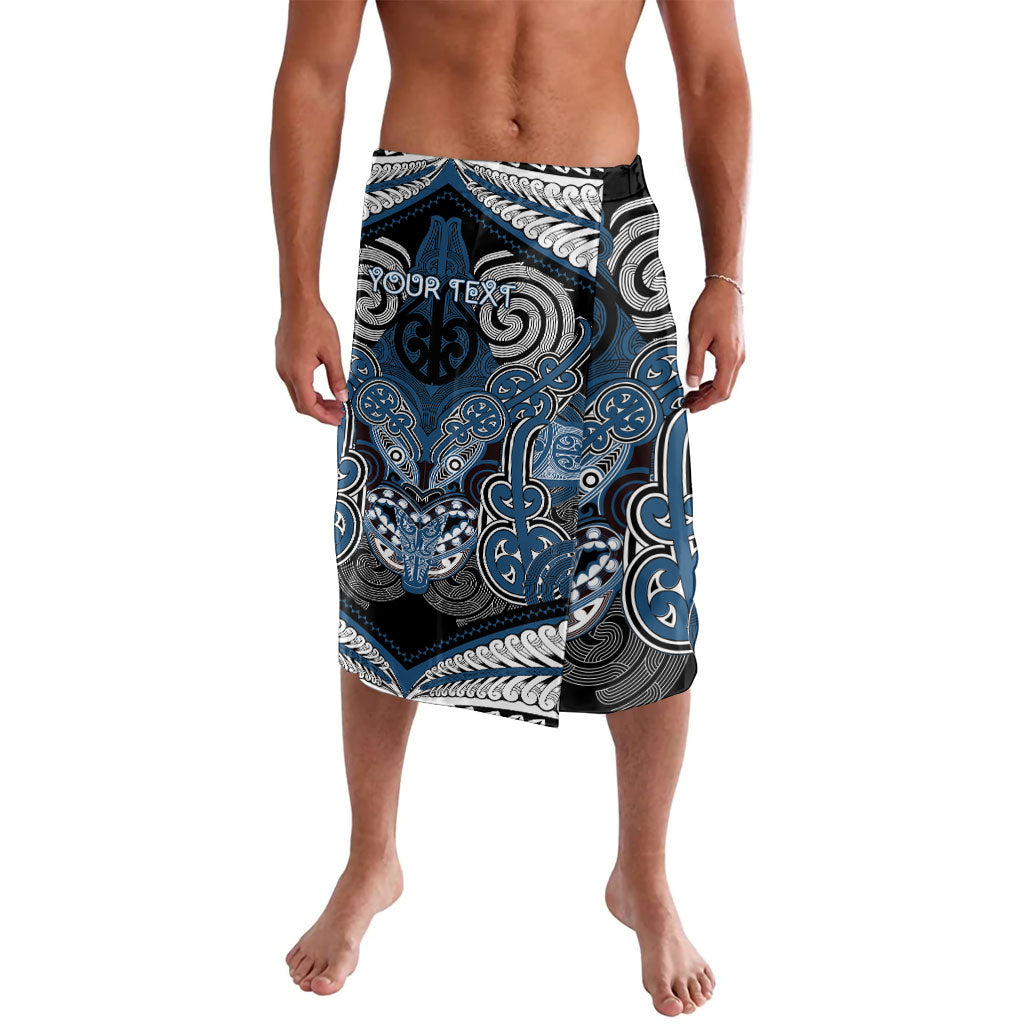 Aotearoa Iwi Ngati Mutunga Personalised Lavalava Maori Kowhaiwhai Pattern