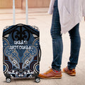 Aotearoa Iwi Ngati Mutunga Luggage Cover Maori Kowhaiwhai Pattern