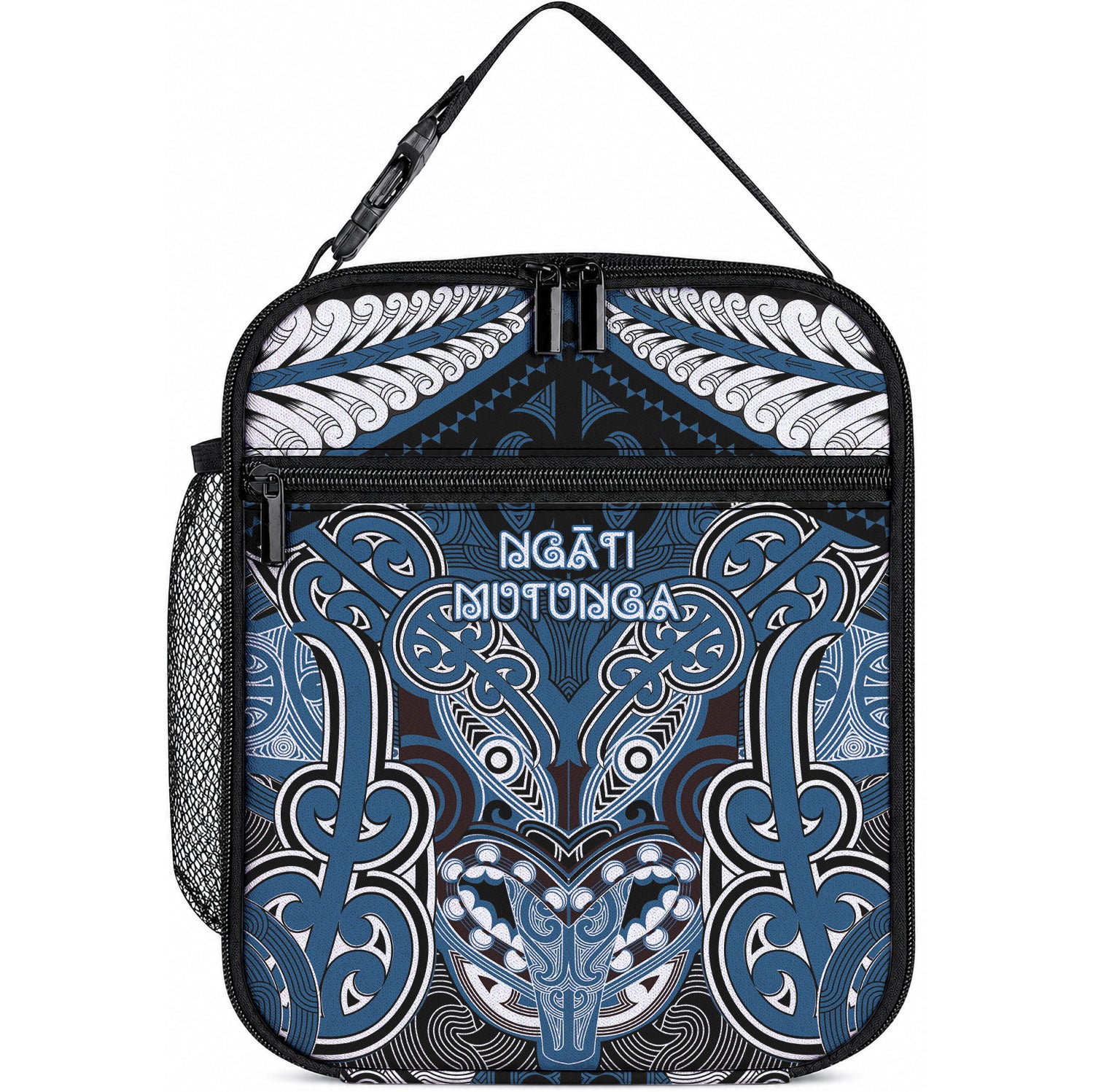 Aotearoa Iwi Ngati Mutunga Lunch Bag Maori Kowhaiwhai Pattern