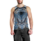 Aotearoa Iwi Ngati Mutunga Personalised Men Tank Top Maori Kowhaiwhai Pattern
