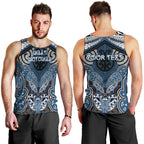 Aotearoa Iwi Ngati Mutunga Personalised Men Tank Top Maori Kowhaiwhai Pattern