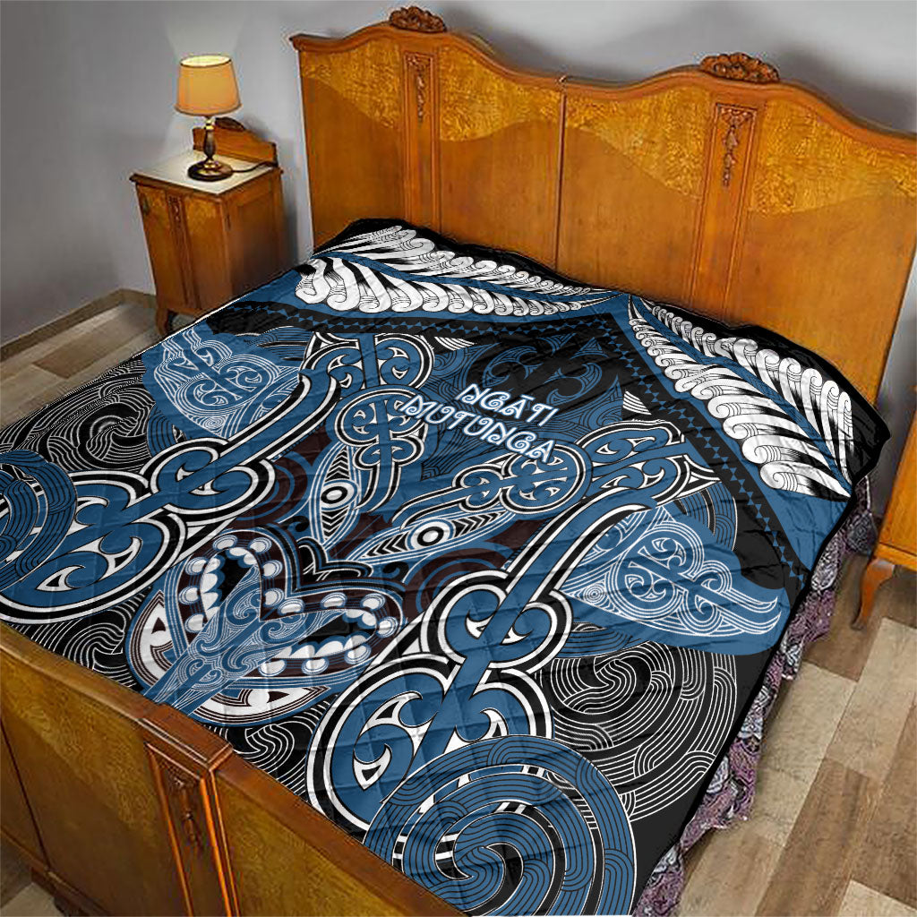 Aotearoa Iwi Ngati Mutunga Quilt Maori Kowhaiwhai Pattern
