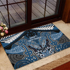 Aotearoa Iwi Ngati Mutunga Rubber Doormat Maori Kowhaiwhai Pattern