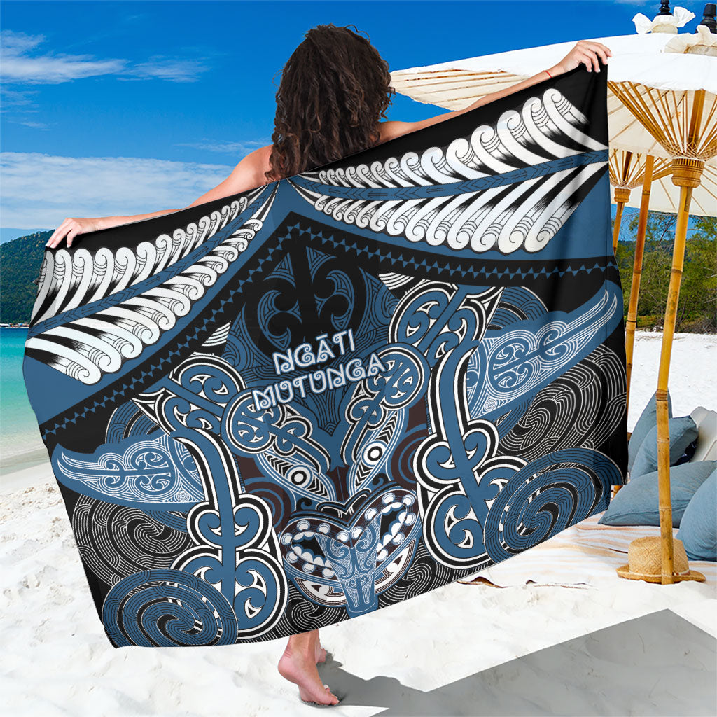 Aotearoa Iwi Ngati Mutunga Sarong Maori Kowhaiwhai Pattern