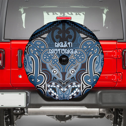 Aotearoa Iwi Ngati Mutunga Spare Tire Cover Maori Kowhaiwhai Pattern