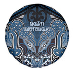 Aotearoa Iwi Ngati Mutunga Spare Tire Cover Maori Kowhaiwhai Pattern
