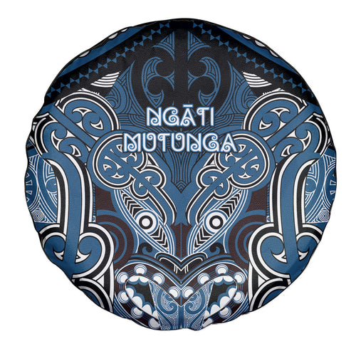 Aotearoa Iwi Ngati Mutunga Spare Tire Cover Maori Kowhaiwhai Pattern